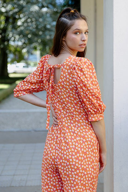 The Jolene Jumpsuit - Paper Sewing Pattern - Juliana Martejevs - Simplifi Fabric