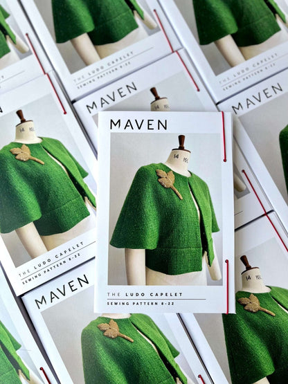 The Ludo Capelet Paper Sewing Pattern - Maven Sewing Patterns - Simplifi Fabric