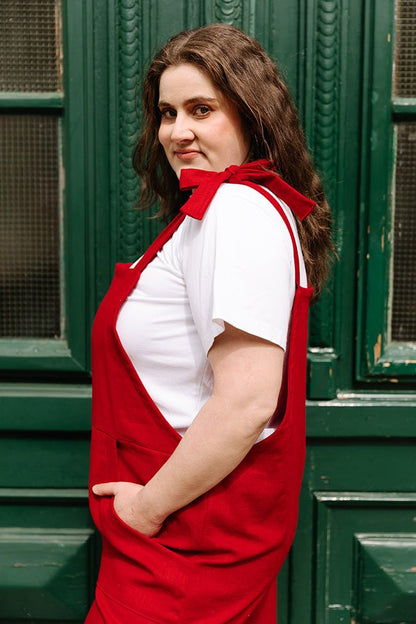 The Maisie Overalls - Paper Sewing Pattern - Juliana Martejevs - Simplifi Fabric