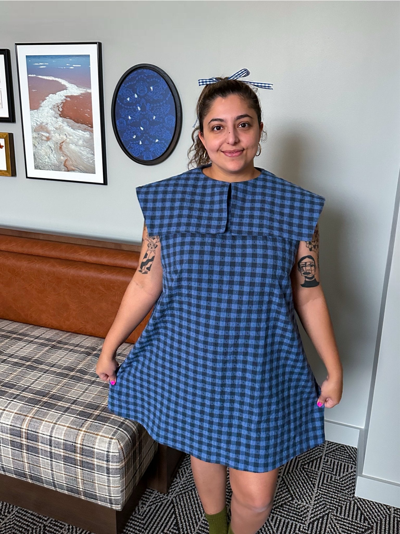 The Moxie Dress PDF Sewing Pattern - Sew Like Shop - Simplifi Fabric