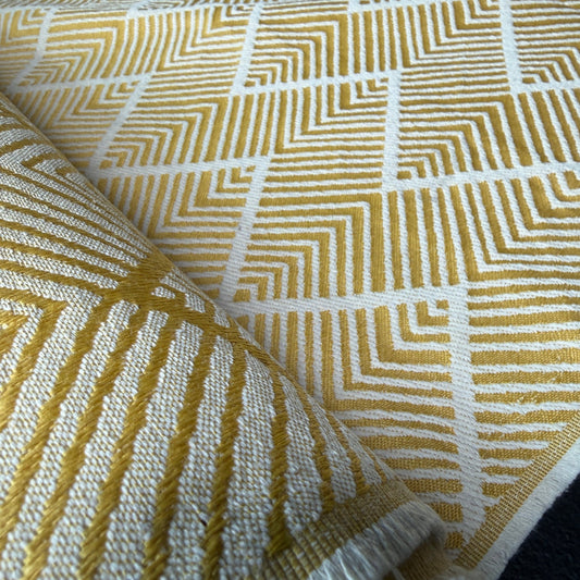 The Nordic Chevron Collection - Jacquard Tapestry - Cornflower - Simplifi Fabric