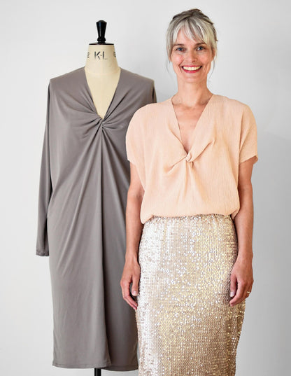 The Origami Dress and Top - PDF Pattern - The Makers Atelier - Simplifi Fabric