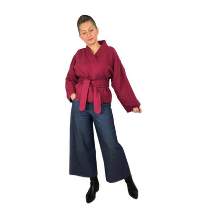 The Overlap Jacket Sewing Pattern - Dhurata Davies - Simplifi Fabric