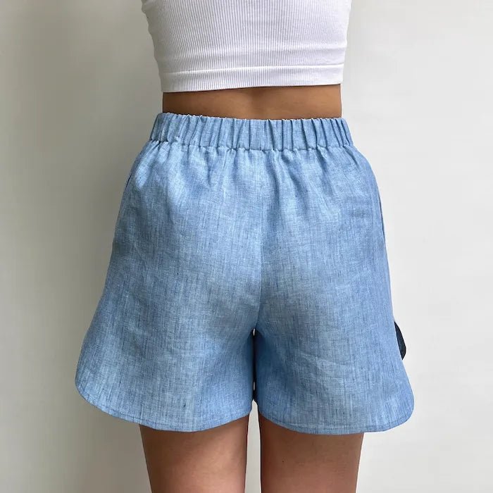 The Portland Shorts Paper Sewing Pattern - Maven Sewing Patterns - Simplifi Fabric