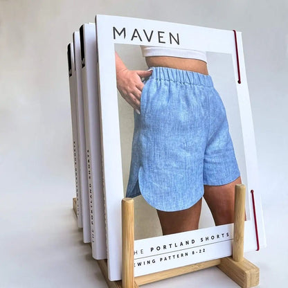 The Portland Shorts Paper Sewing Pattern - Maven Sewing Patterns - Simplifi Fabric