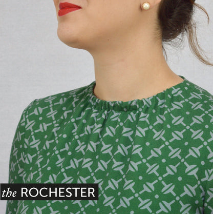 The Rochester Dress & Top Paper Sewing Pattern - Maven Sewing Patterns - Simplifi Fabric