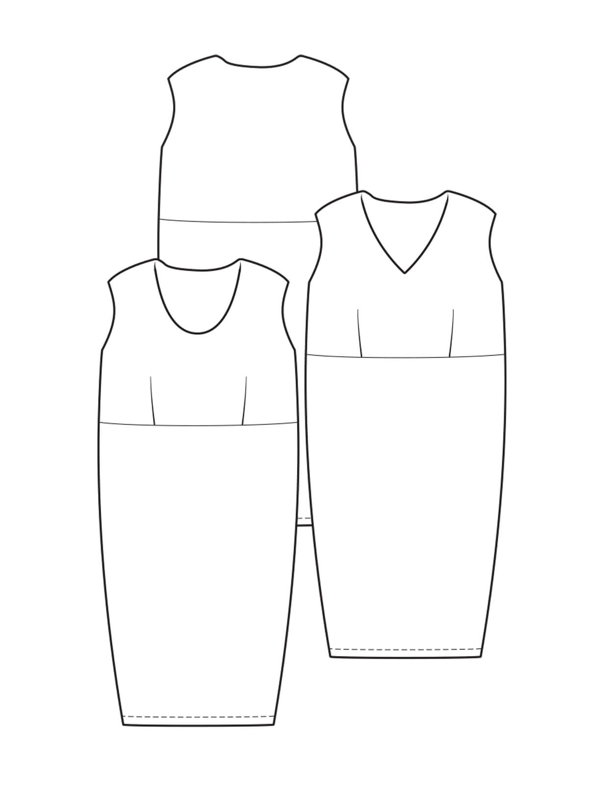 The Slip Dress - PDF Pattern - The Makers Atelier - Simplifi Fabric