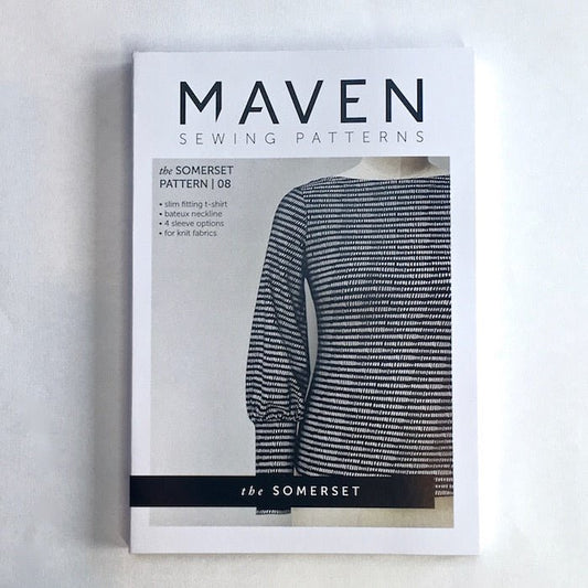 The Somerset T-Shirt Paper Sewing Pattern - Maven Sewing Patterns - Simplifi Fabric