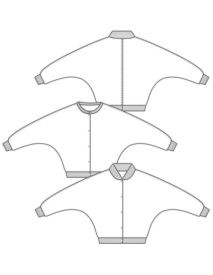 The Sport - Luxe Bomber - PDF Pattern - The Makers Atelier - Simplifi Fabric