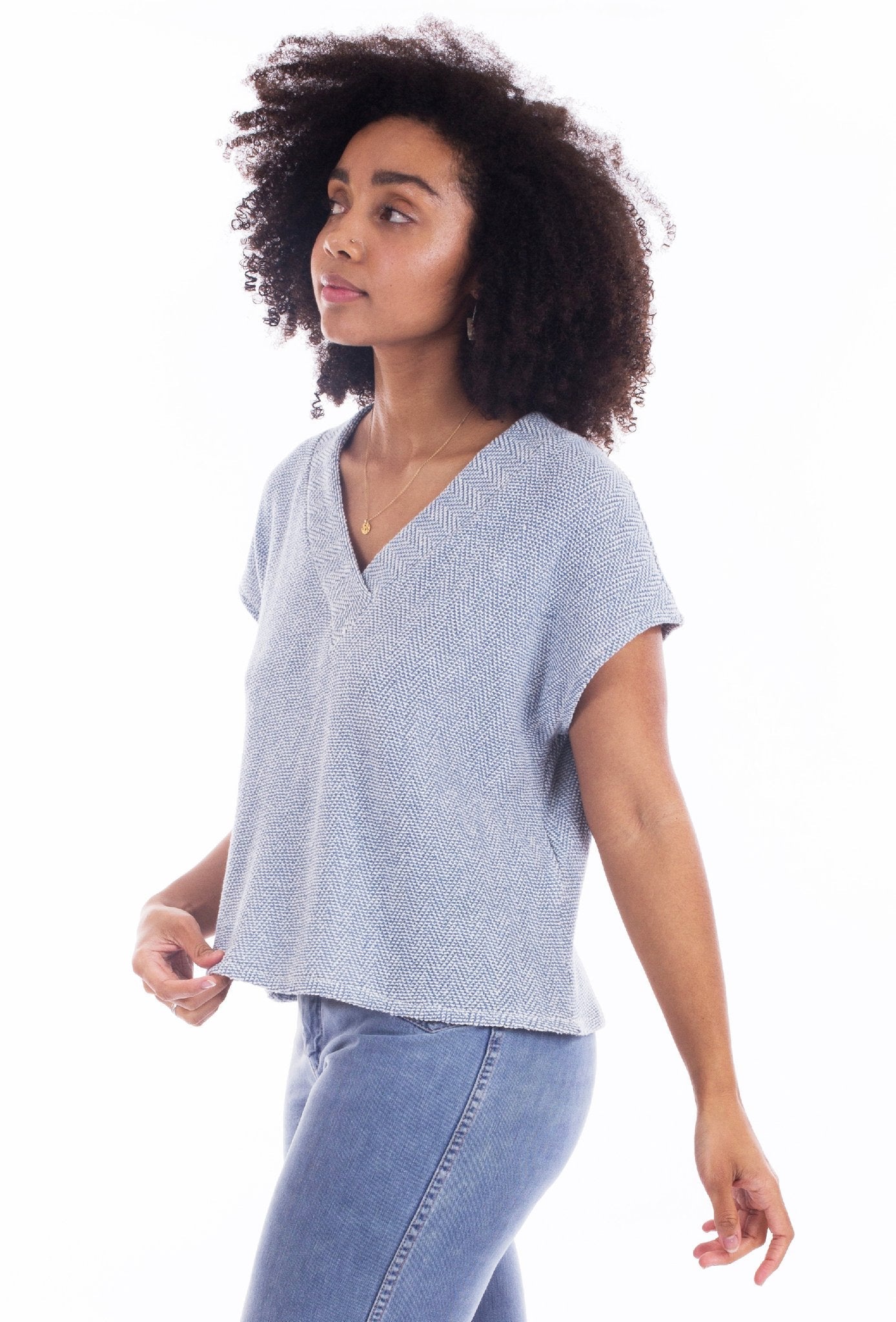 The Tabor V - Neck Sewing Pattern - Sew House Seven - Simplifi Fabric