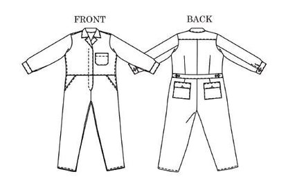 The Thelma (Workwear Boilersuit) Womens PDF Pattern - Merchant & Mills - Simplifi Fabric