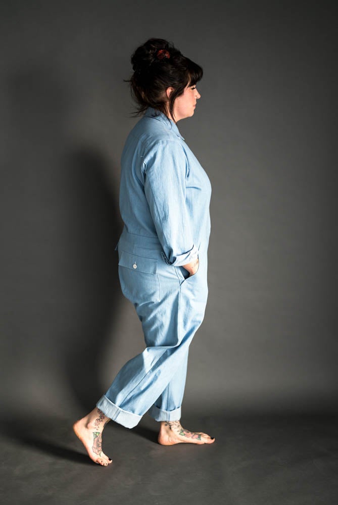 The Thelma (Workwear Boilersuit) Womens PDF Pattern - Merchant & Mills - Simplifi Fabric