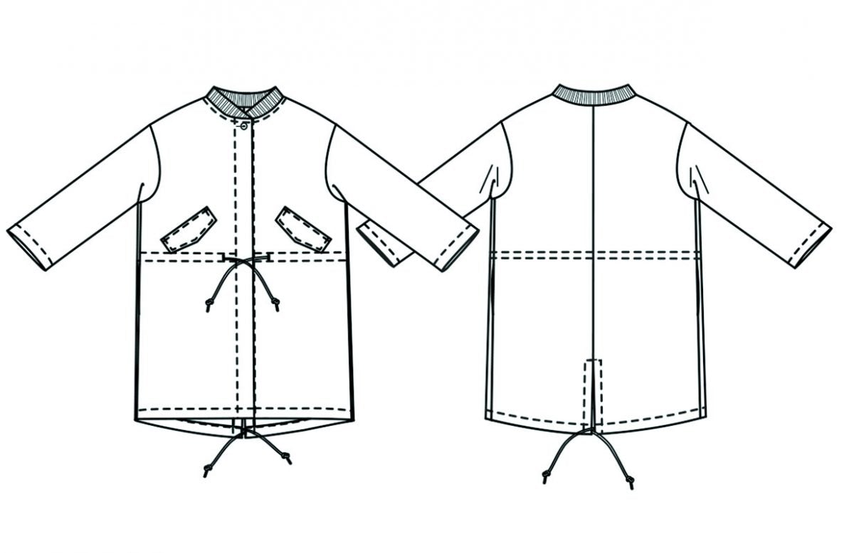 The TN31 Parka PDF Pattern - Merchant & Mills - Simplifi Fabric