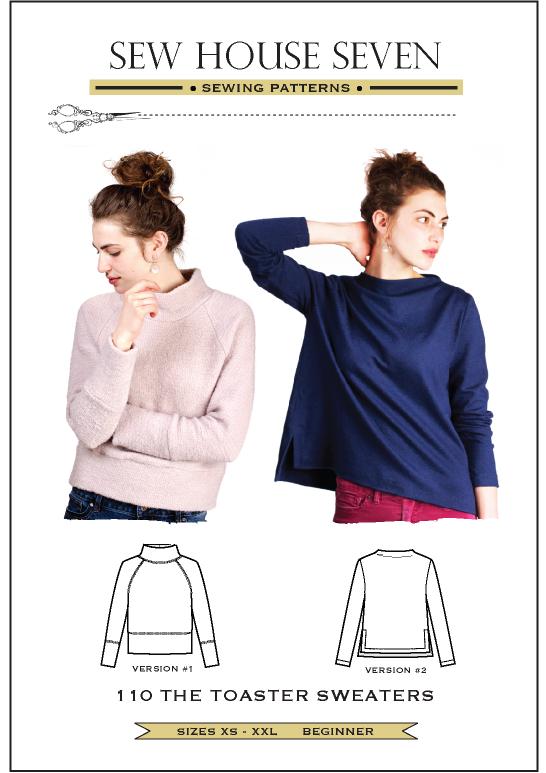 The Toaster Sweaters Sewing Pattern - Sew House Seven - Simplifi Fabric