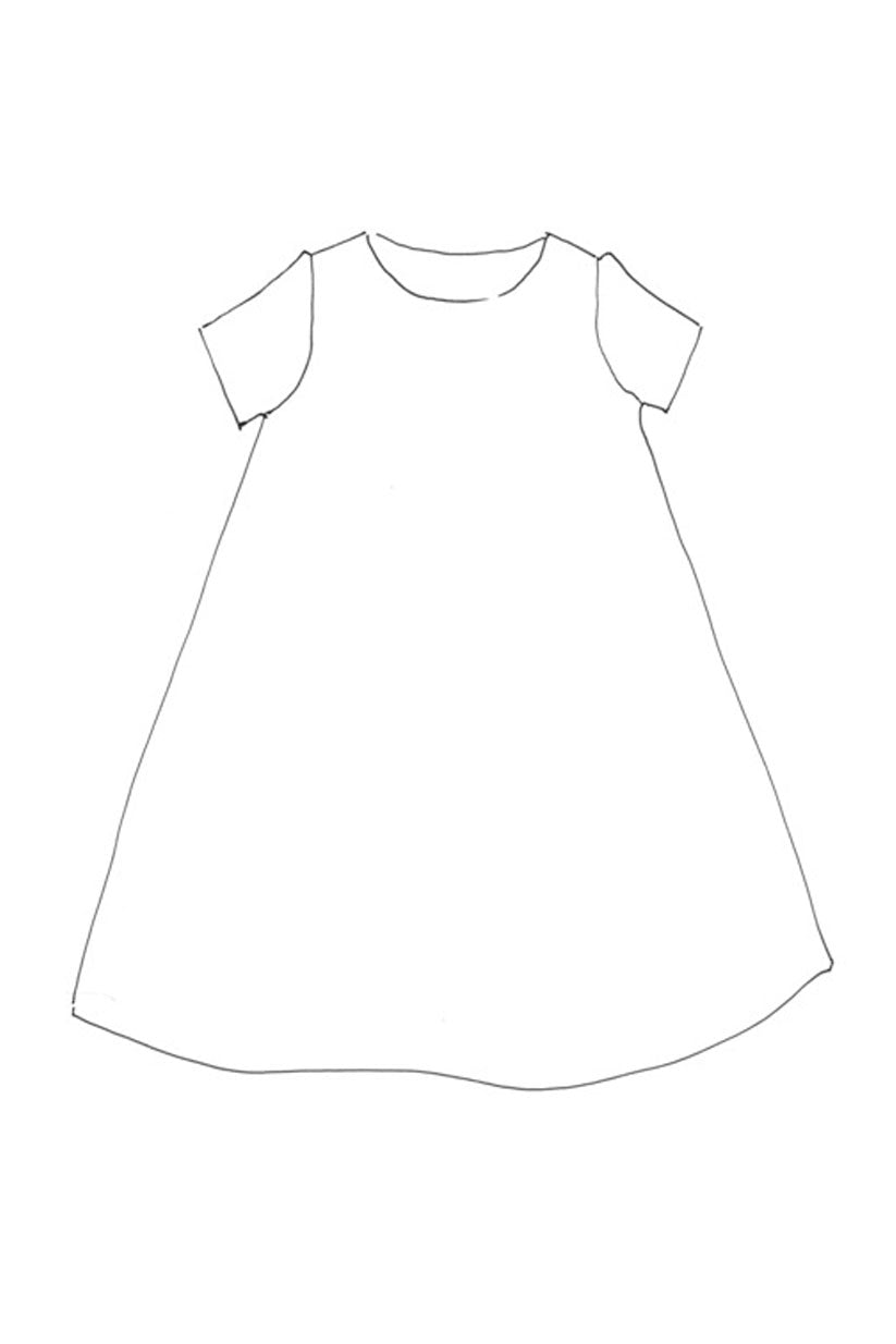 The Trapeze Dress PDF Pattern - Merchant & Mills - Simplifi Fabric