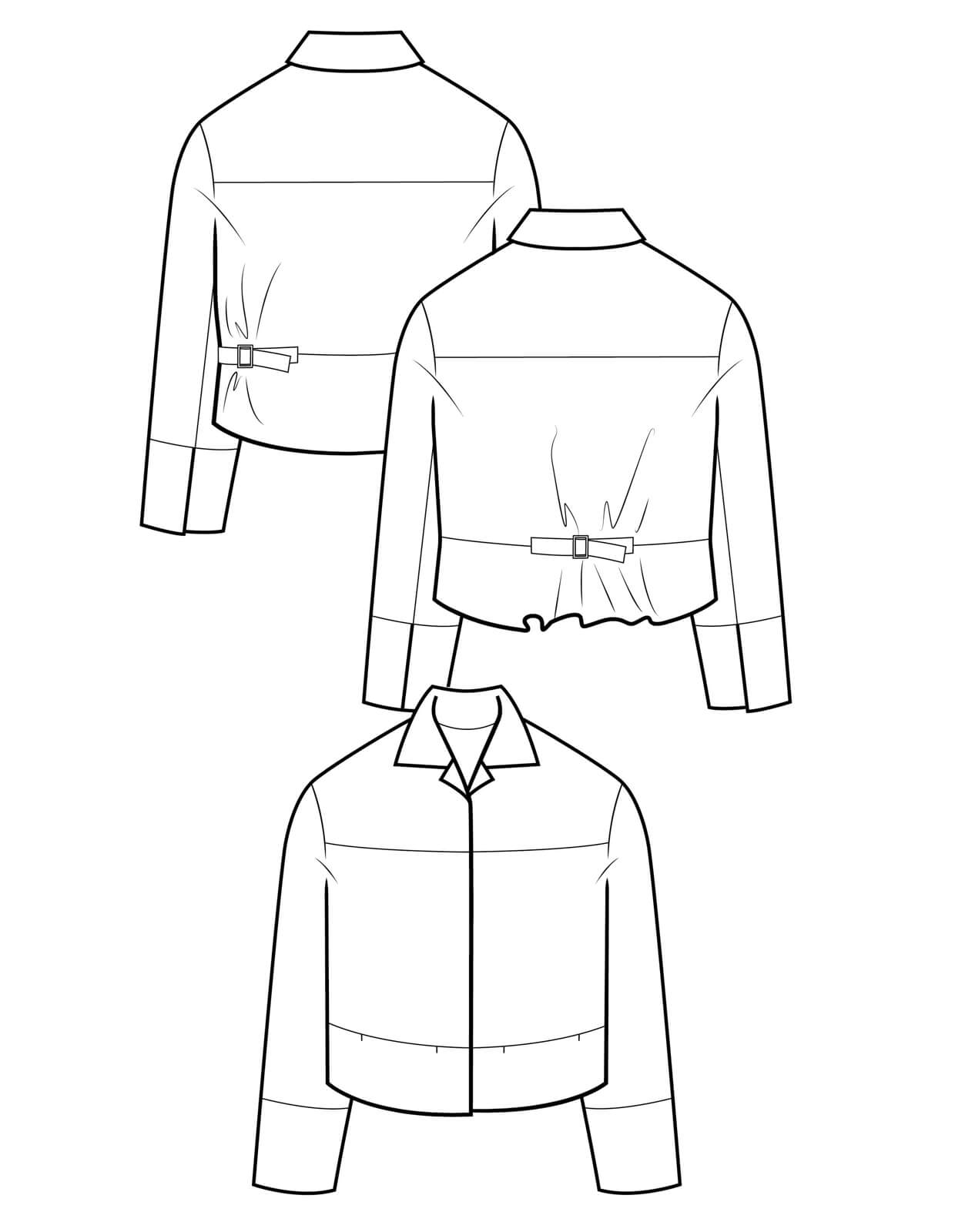 The Utility Jacket - PDF Pattern - The Makers Atelier - Simplifi Fabric