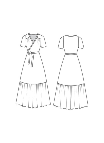 The Westcliff Dress Pattern - Friday Pattern Company - Simplifi Fabric