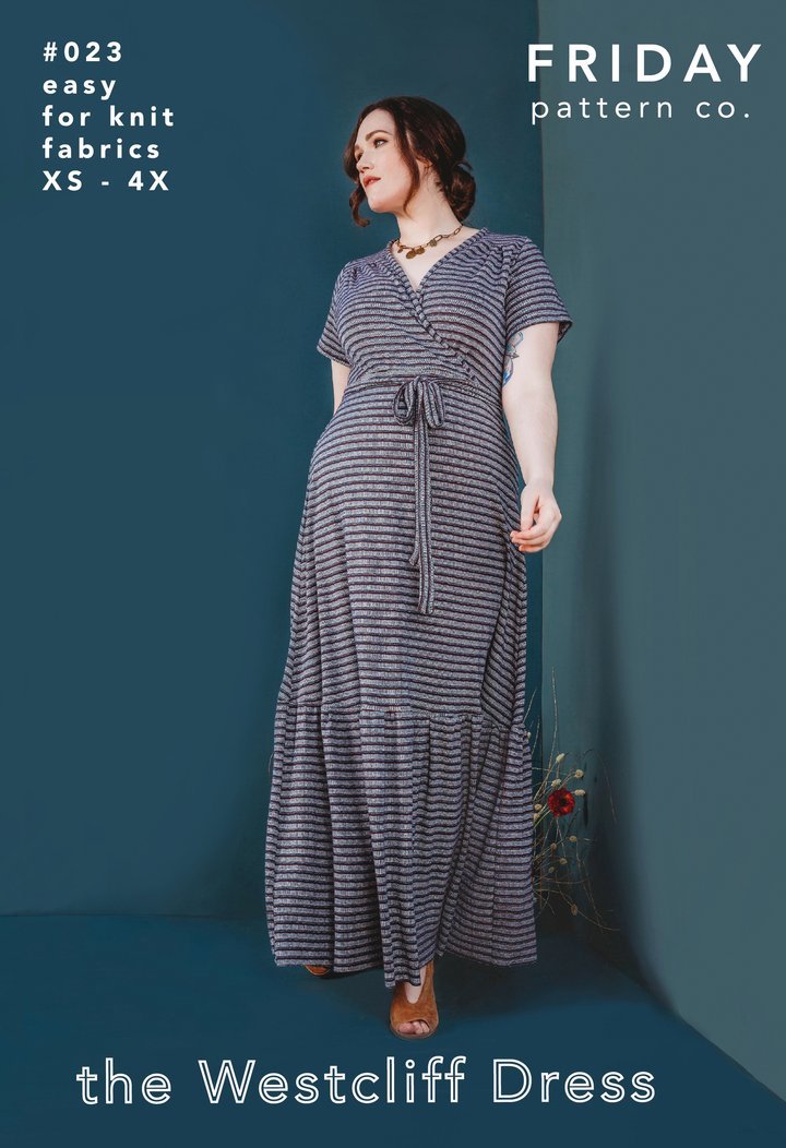 The Westcliff Dress Pattern - Friday Pattern Company - Simplifi Fabric