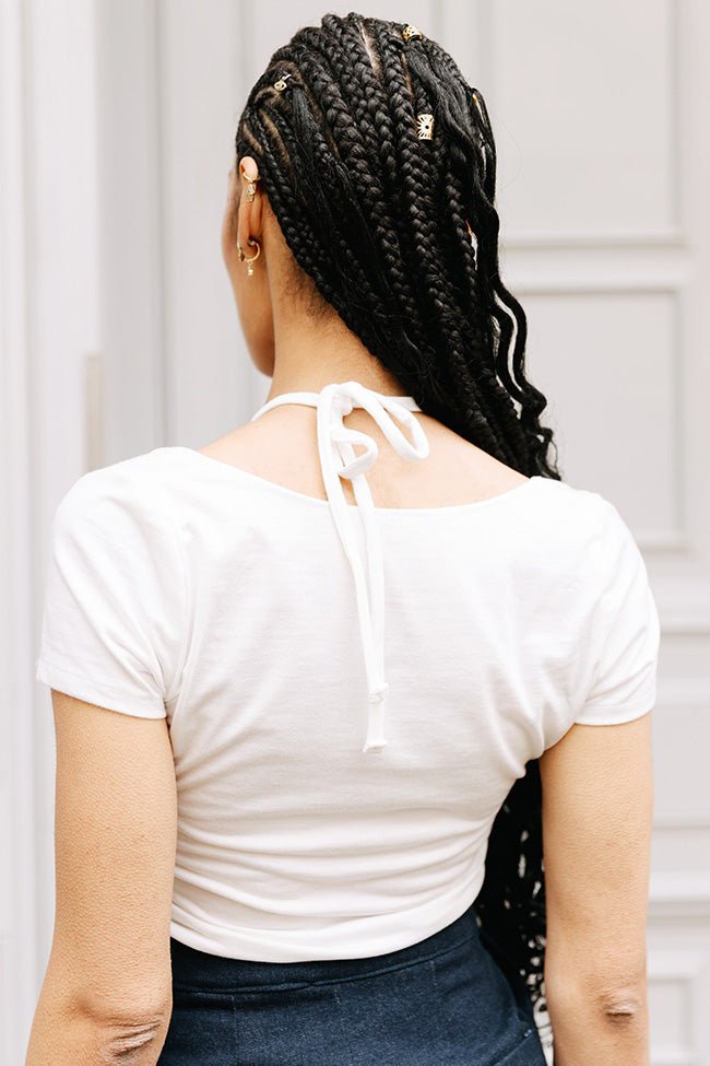 The Winnie Halter Top - Paper Sewing Pattern - Juliana Martejevs - Simplifi Fabric