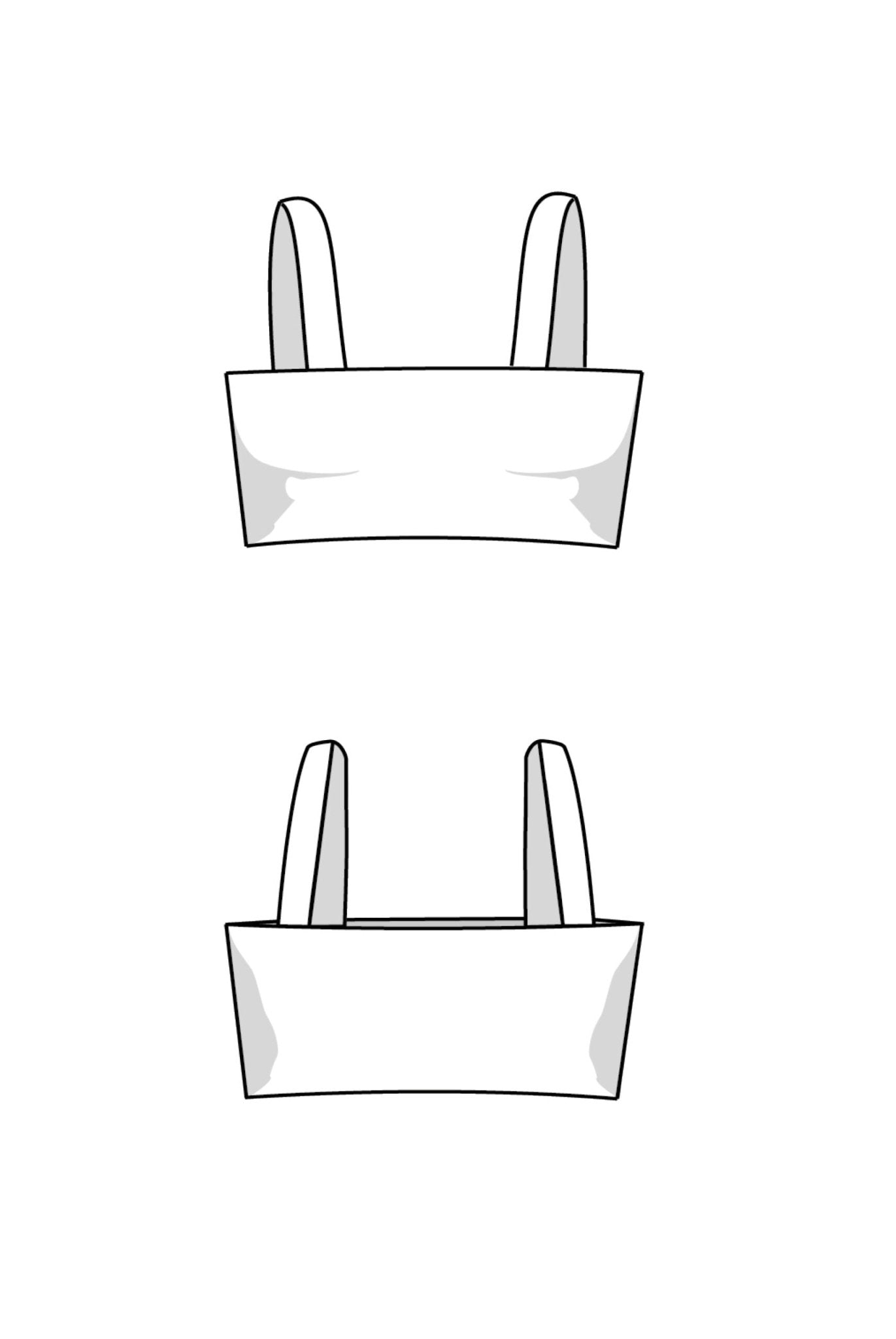 The Xenia Top - Paper Sewing Pattern - Juliana Martejevs - Simplifi Fabric