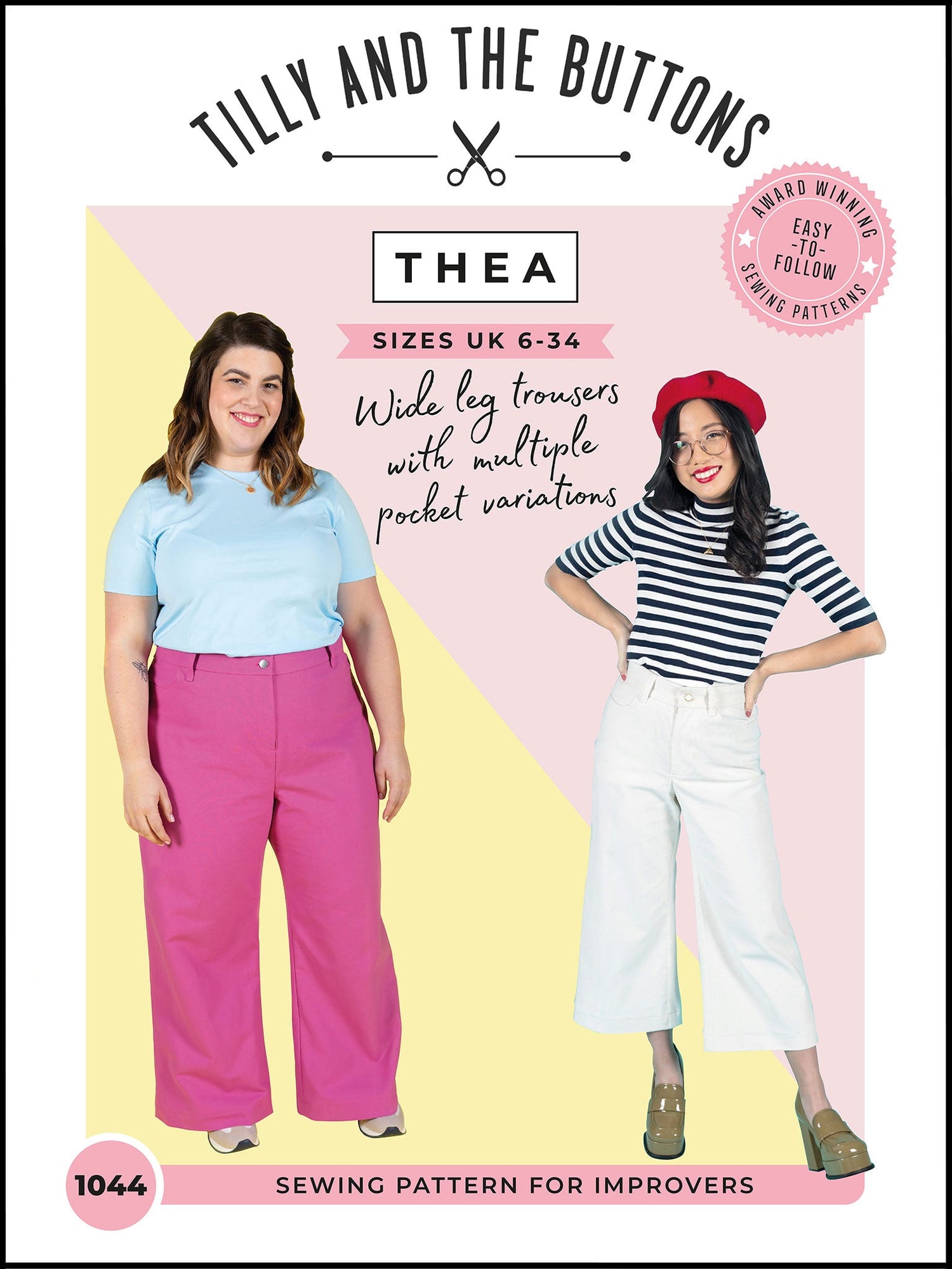 Thea Trousers Pattern - Tilly And The Buttons - Simplifi Fabric