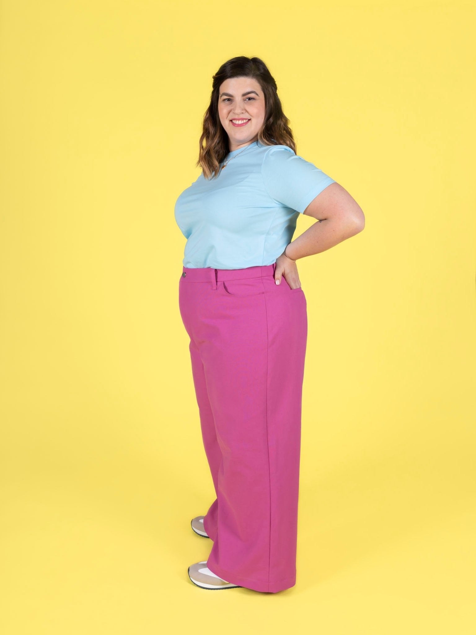 Thea Trousers Pattern - Tilly And The Buttons - Simplifi Fabric