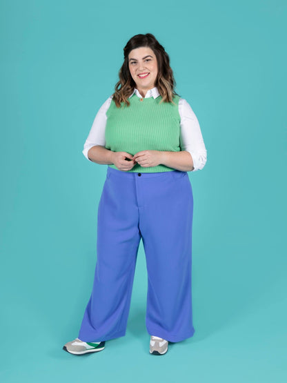 Thea Trousers Pattern - Tilly And The Buttons - Simplifi Fabric