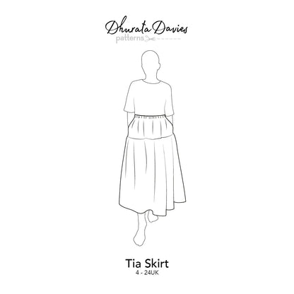 Tia Skirt Sewing Pattern - Dhurata Davies - Simplifi Fabric