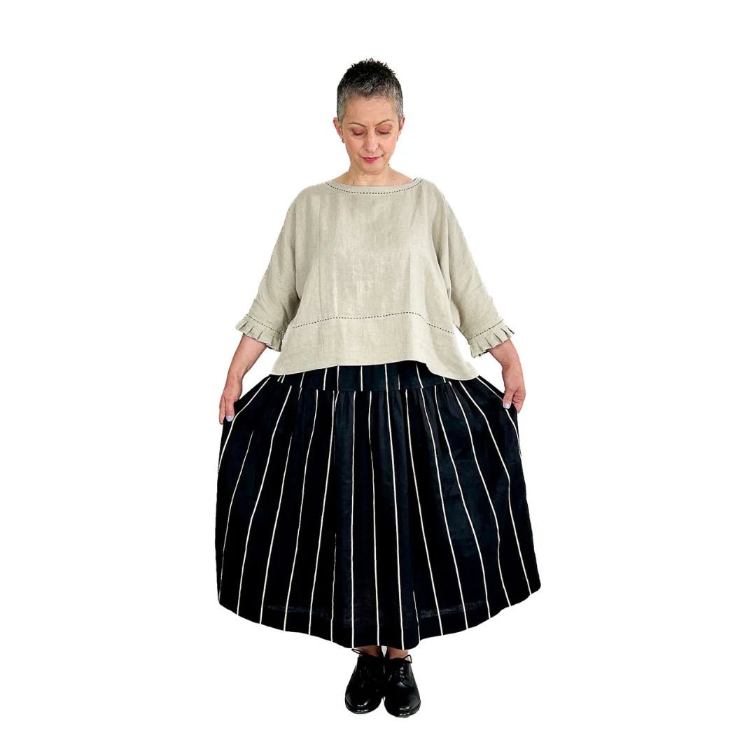 Tia Skirt Sewing Pattern - Dhurata Davies - Simplifi Fabric