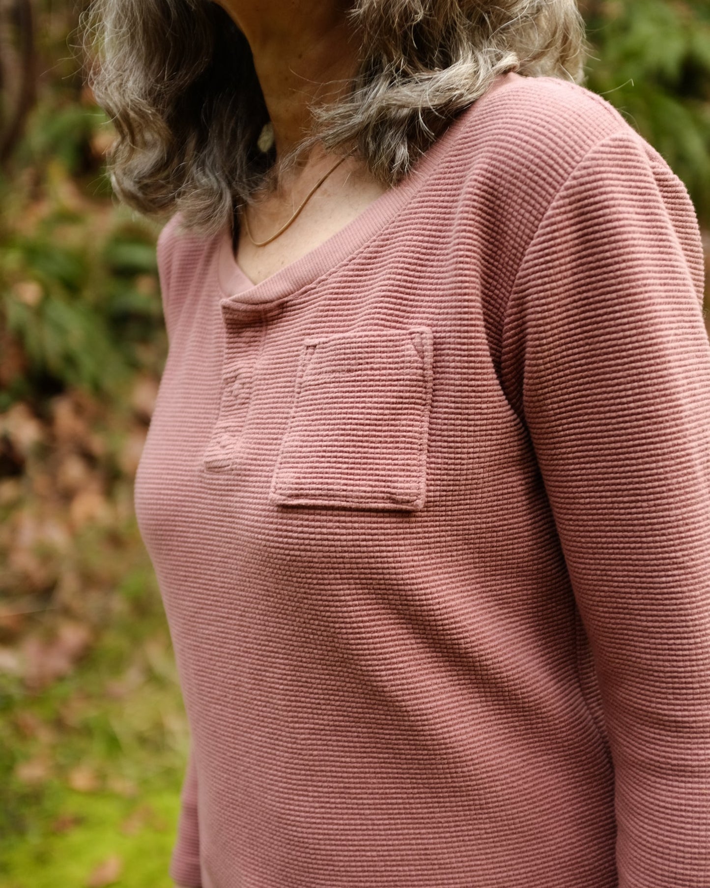 Timberland Henley and Tee Womens PDF Sewing Pattern - Thread Theory - Simplifi Fabric