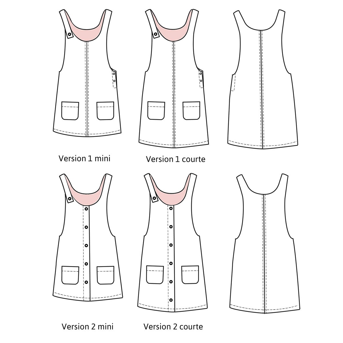 Toronto Dress Sewing Pattern - Kids 3/12Y - Ikatee - Simplifi Fabric