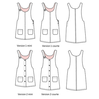 Toronto Dress Sewing Pattern - Kids 3/12Y - Ikatee - Simplifi Fabric