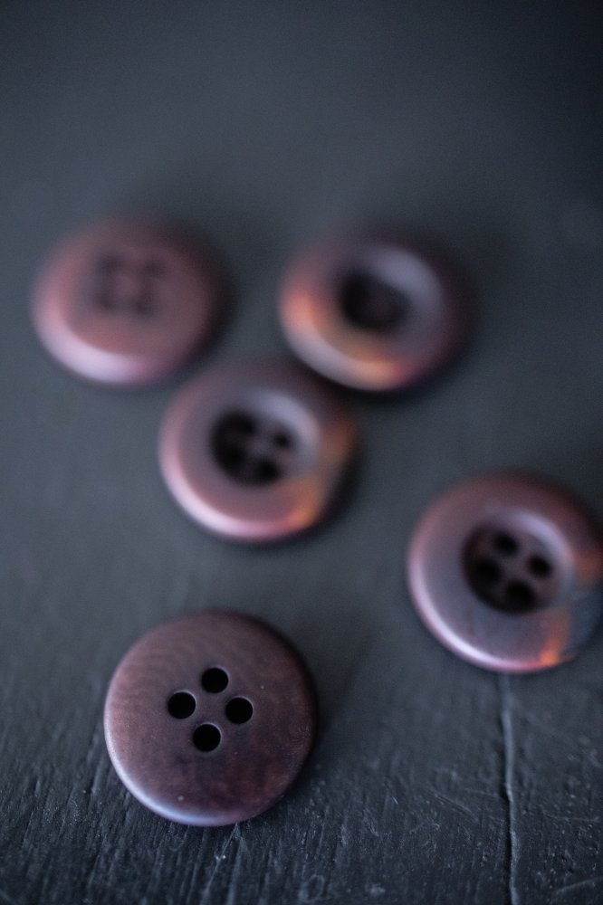 Townley Brown - Corozo Button - Merchant & Mills - 15mm, 18mm & 20mm - Simplifi Fabric