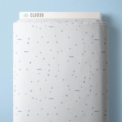 Travel Scribbles - Nice Nice - Emily Taylor - Cloud 9 Fabrics - Poplin - Simplifi Fabric