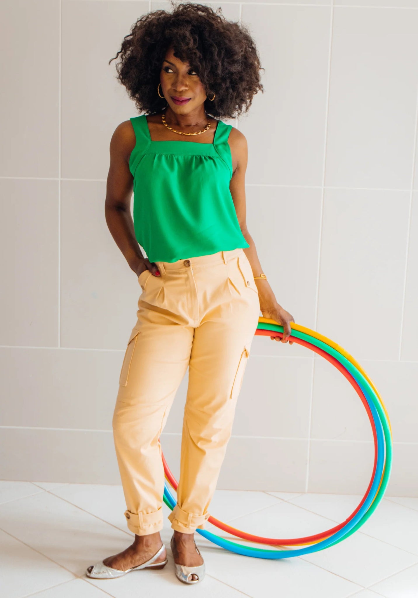 Tremplin Trousers Paper Sewing Pattern - Maison Fauve - Simplifi Fabric