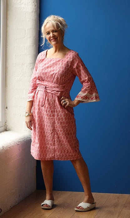 Tuk Tuk Wrap Dress - Paper Sewing Pattern - Sew Different - Simplifi Fabric
