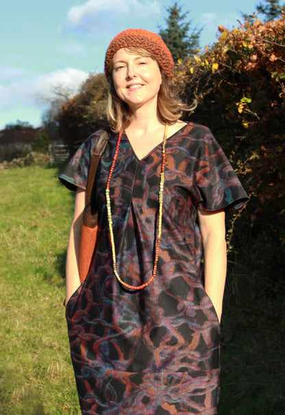 Tulip Dress - Paper Sewing Pattern - Sew Different - Simplifi Fabric