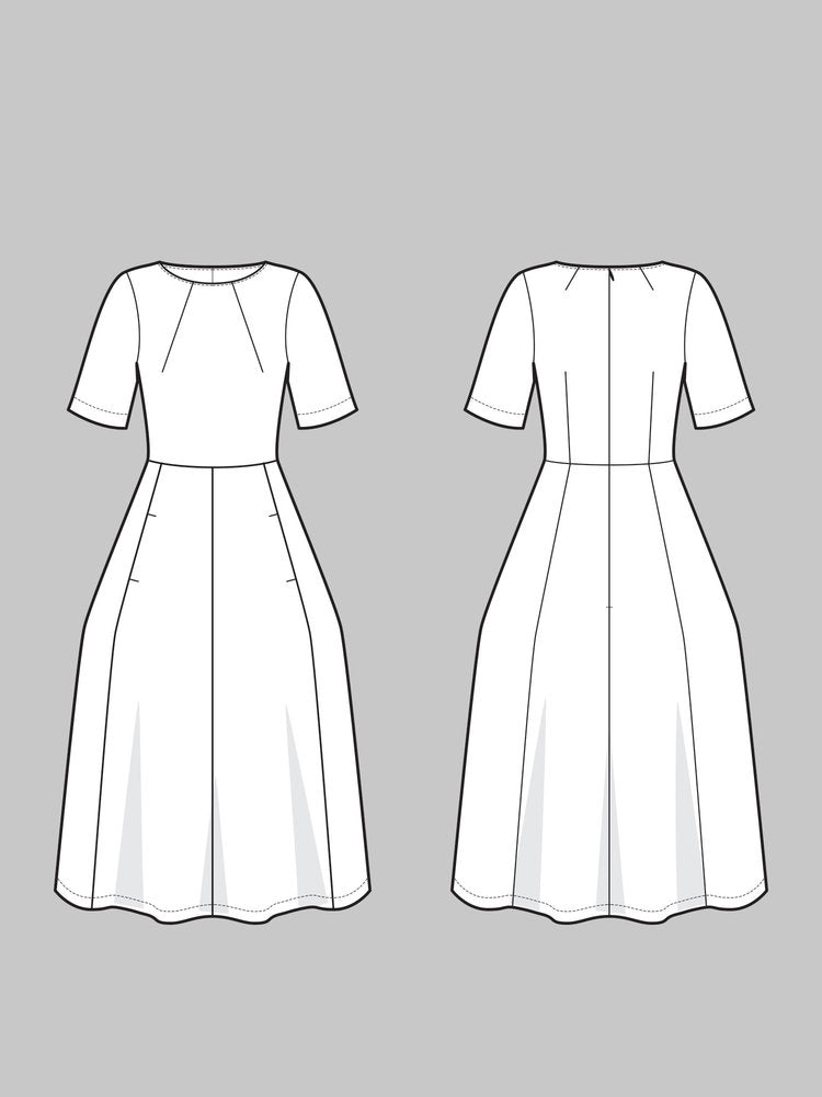 Tulip Dress Pattern - The Assembly Line - Simplifi Fabric