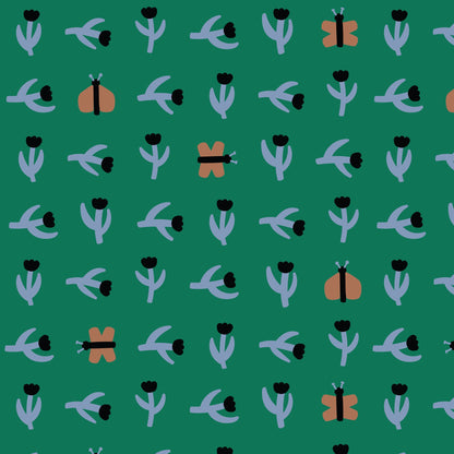 Tulip Flutter - Sun Seed Moon - Leah Duncan - Cloud 9 Fabrics - Batiste - Simplifi Fabric