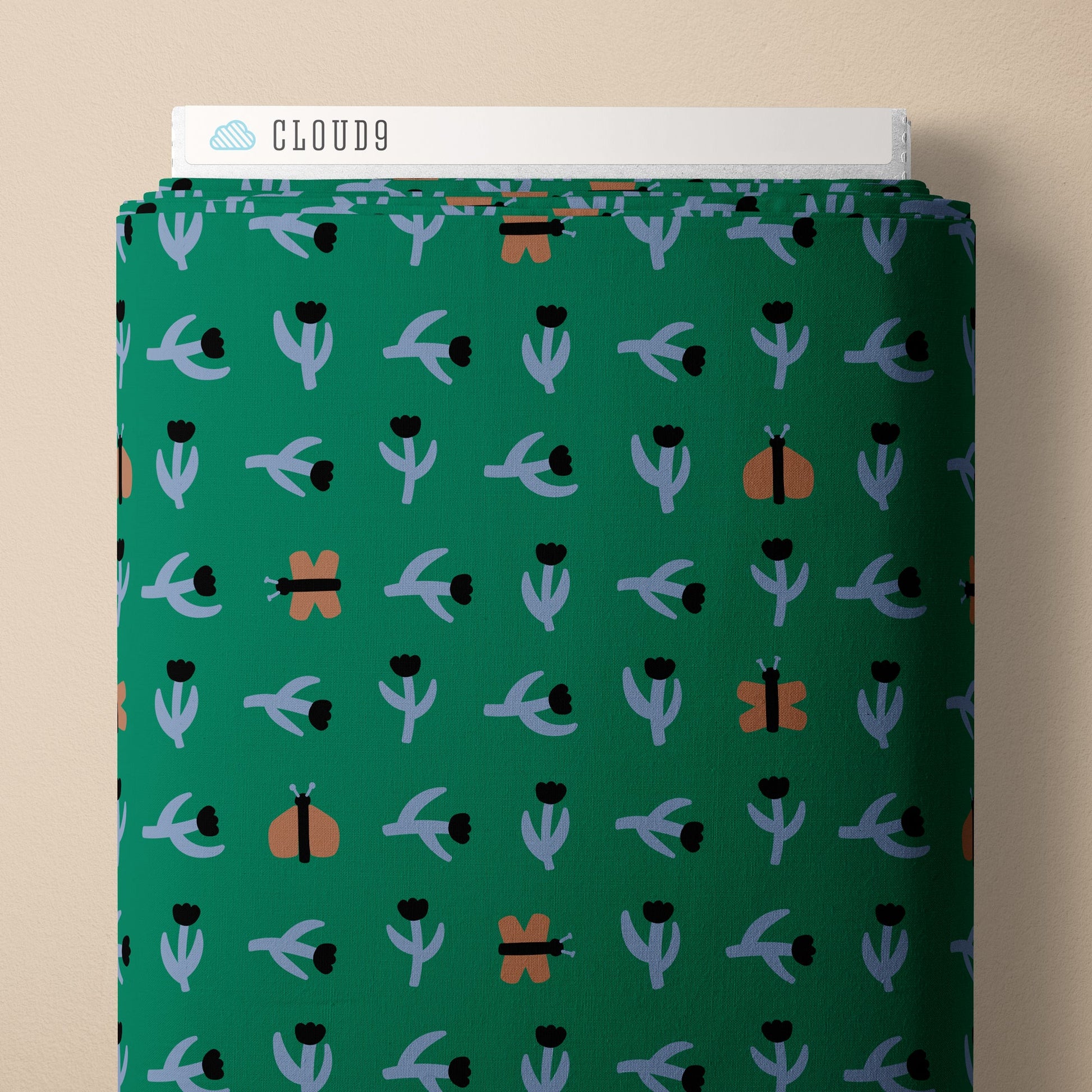 Tulip Flutter - Sun Seed Moon - Leah Duncan - Cloud 9 Fabrics - Batiste - Simplifi Fabric