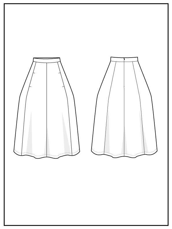 Tulip Skirt Pattern - The Assembly Line - Simplifi Fabric