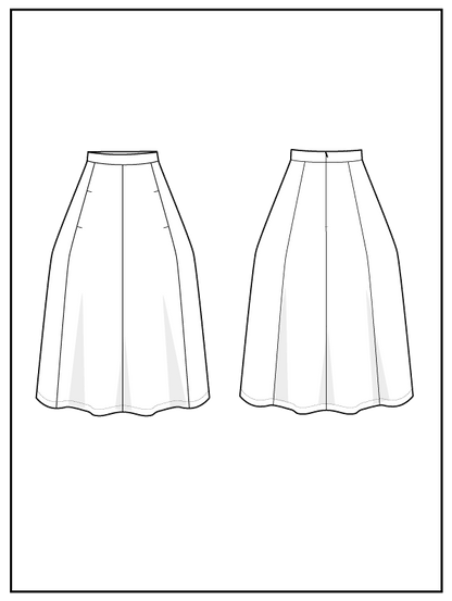 Tulip Skirt Pattern - The Assembly Line - Simplifi Fabric