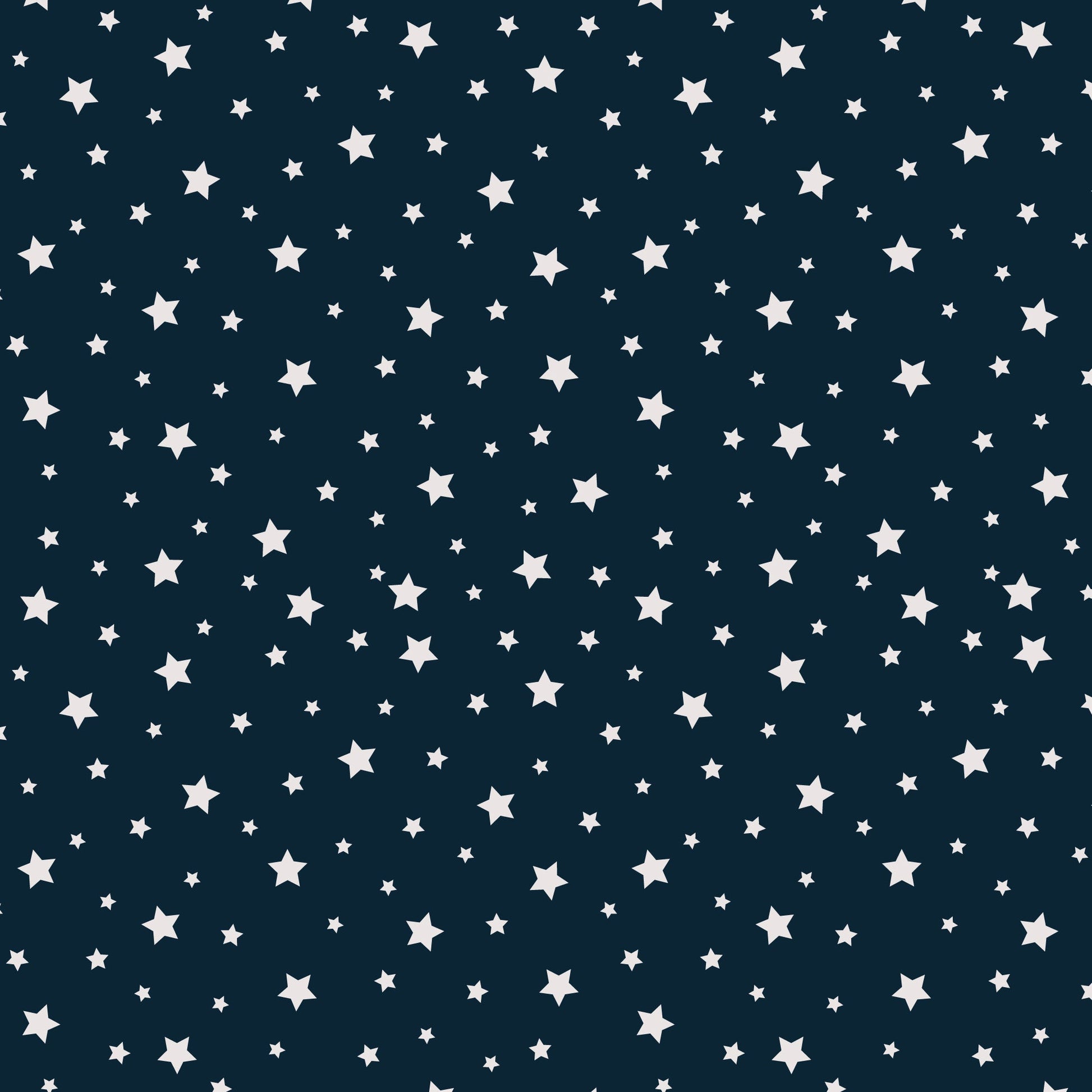 Under The Same Stars - Navy - Backwoods and Boots - Softly Studio - Cloud 9 Fabrics - Poplin - Simplifi Fabric