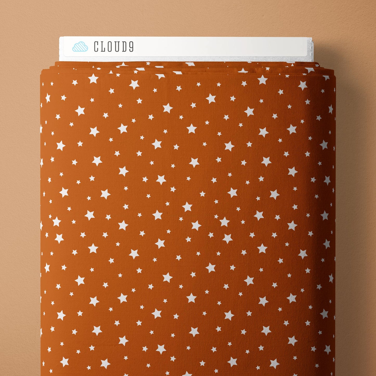 Under The Same Stars - Rust - Backwoods and Boots - Softly Studio - Cloud 9 Fabrics - Poplin - Simplifi Fabric