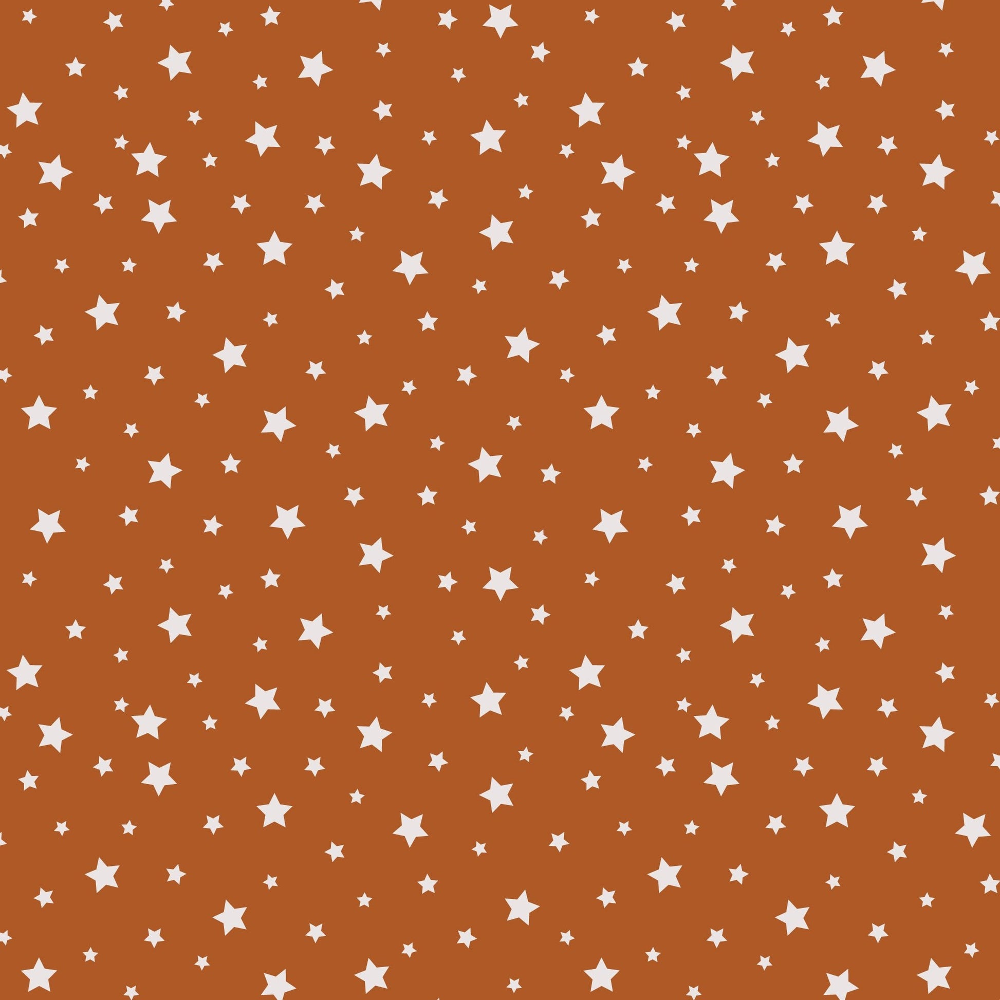 Under The Same Stars - Rust - Backwoods and Boots - Softly Studio - Cloud 9 Fabrics - Poplin - Simplifi Fabric