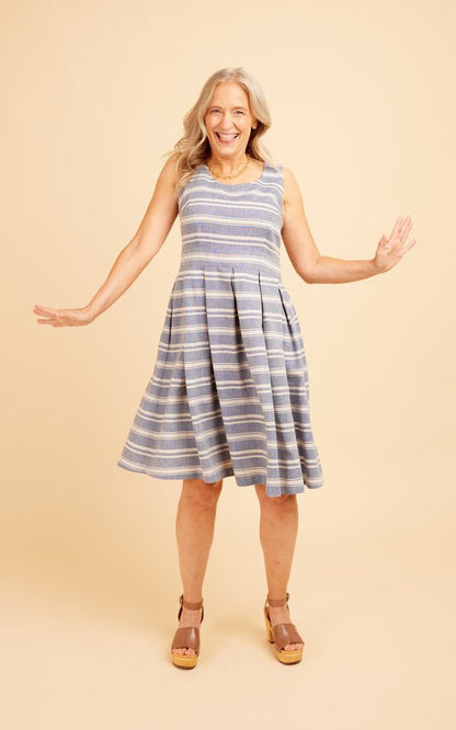 Upton Dress & Skirt plus Mix & Match Expansion Paper Pattern - Cashmerette - Simplifi Fabric