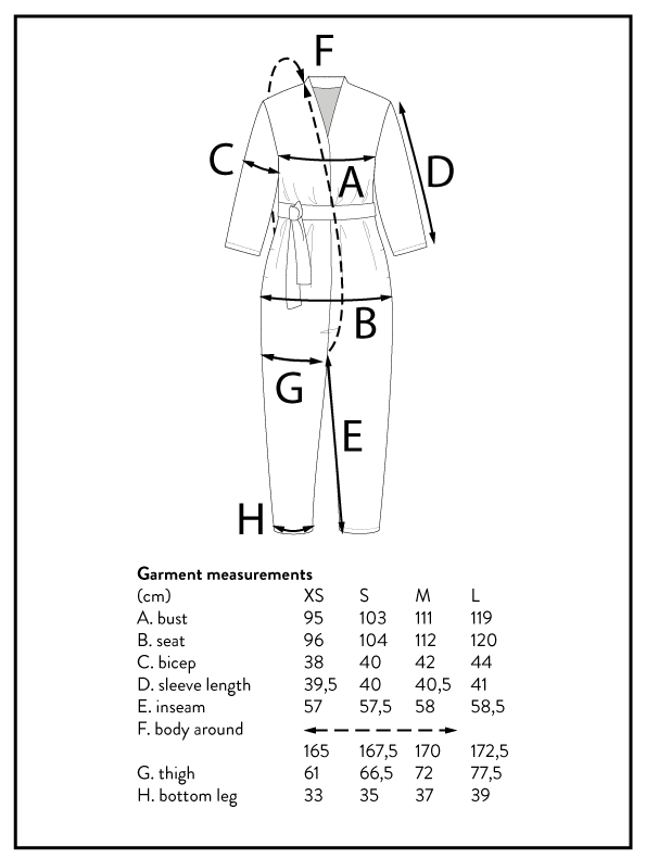 V - Neck Jumpsuit Pattern - The Assembly Line - Simplifi Fabric