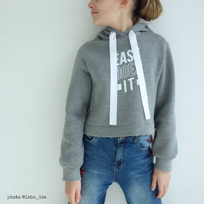 Vancouver Sweatshirt Sewing Pattern - Kids 3/12Y - Ikatee - Simplifi Fabric