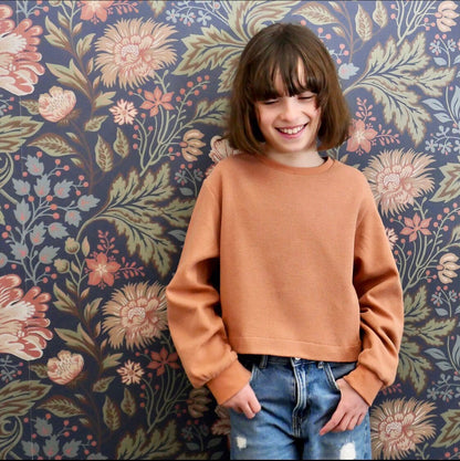 Vancouver Sweatshirt Sewing Pattern - Kids 3/12Y - Ikatee - Simplifi Fabric