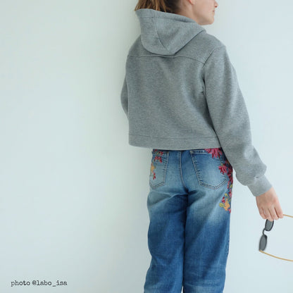 Vancouver Sweatshirt Sewing Pattern - Kids 3/12Y - Ikatee - Simplifi Fabric